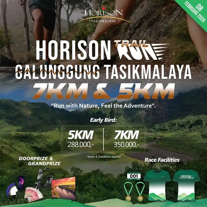 Horison Trail Run Galunggung Tasikmalaya