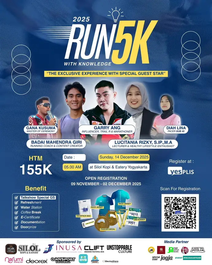 RUN 5K WITH KNOWLEDGE 2025