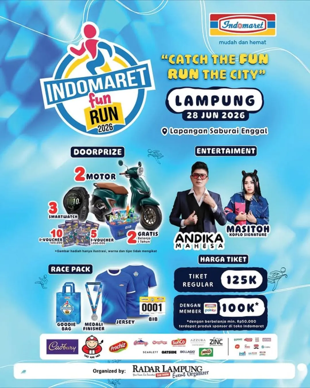 Indomaret Fun Run 2026 Lampung