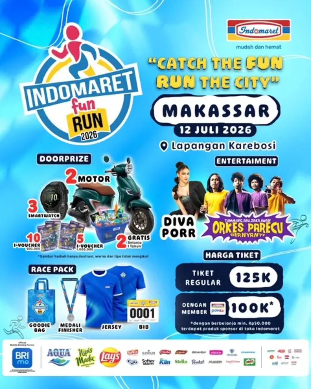 Indomaret Fun Run 2026 Makassar