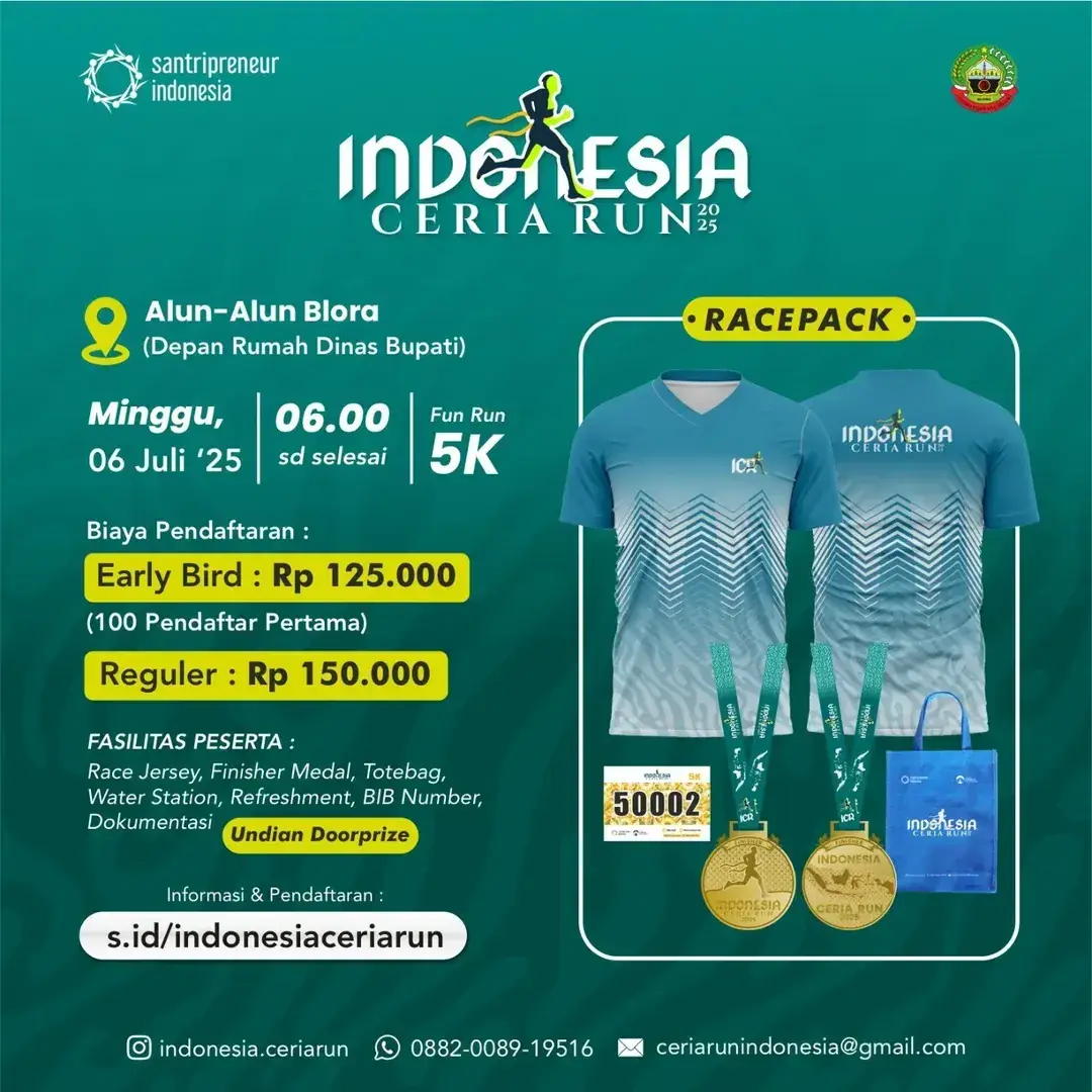 Indonesia Ceria Run 2025 Series Blora