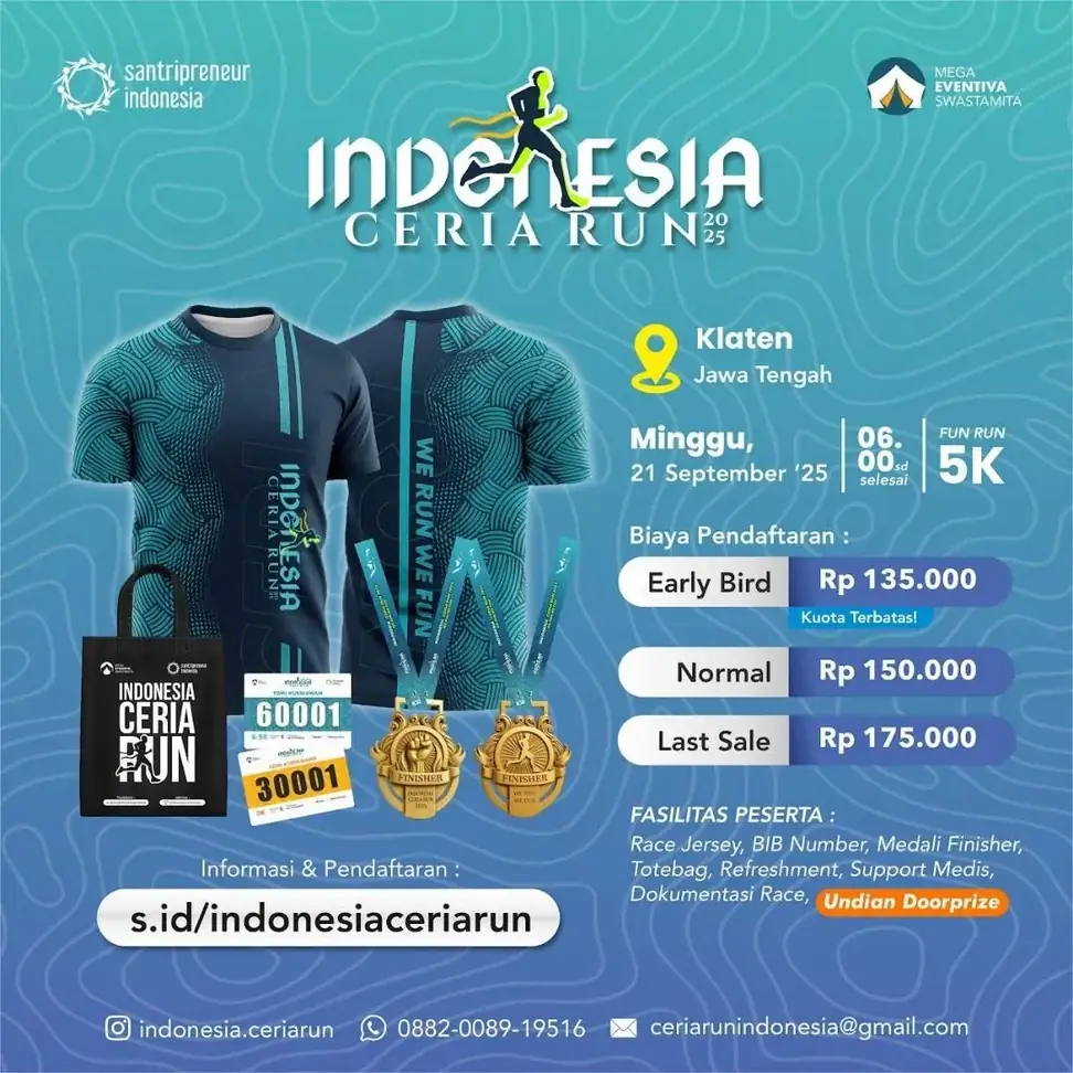 Indonesia Ceria Run 2025 Series Klaten