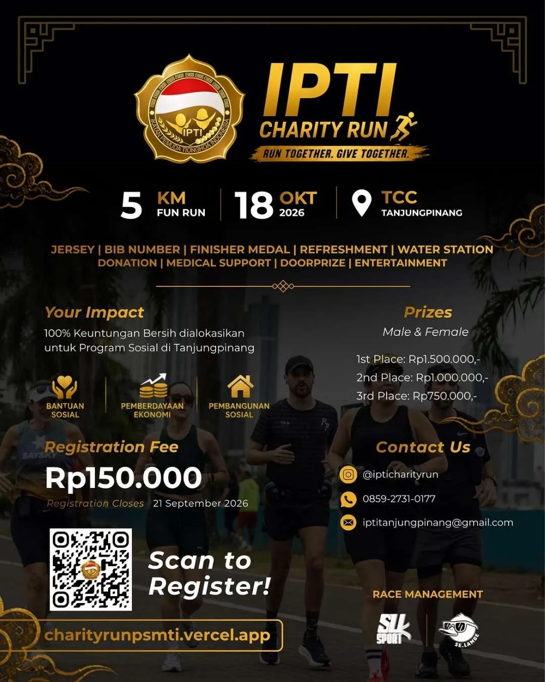 IPTI Charity Run 2026