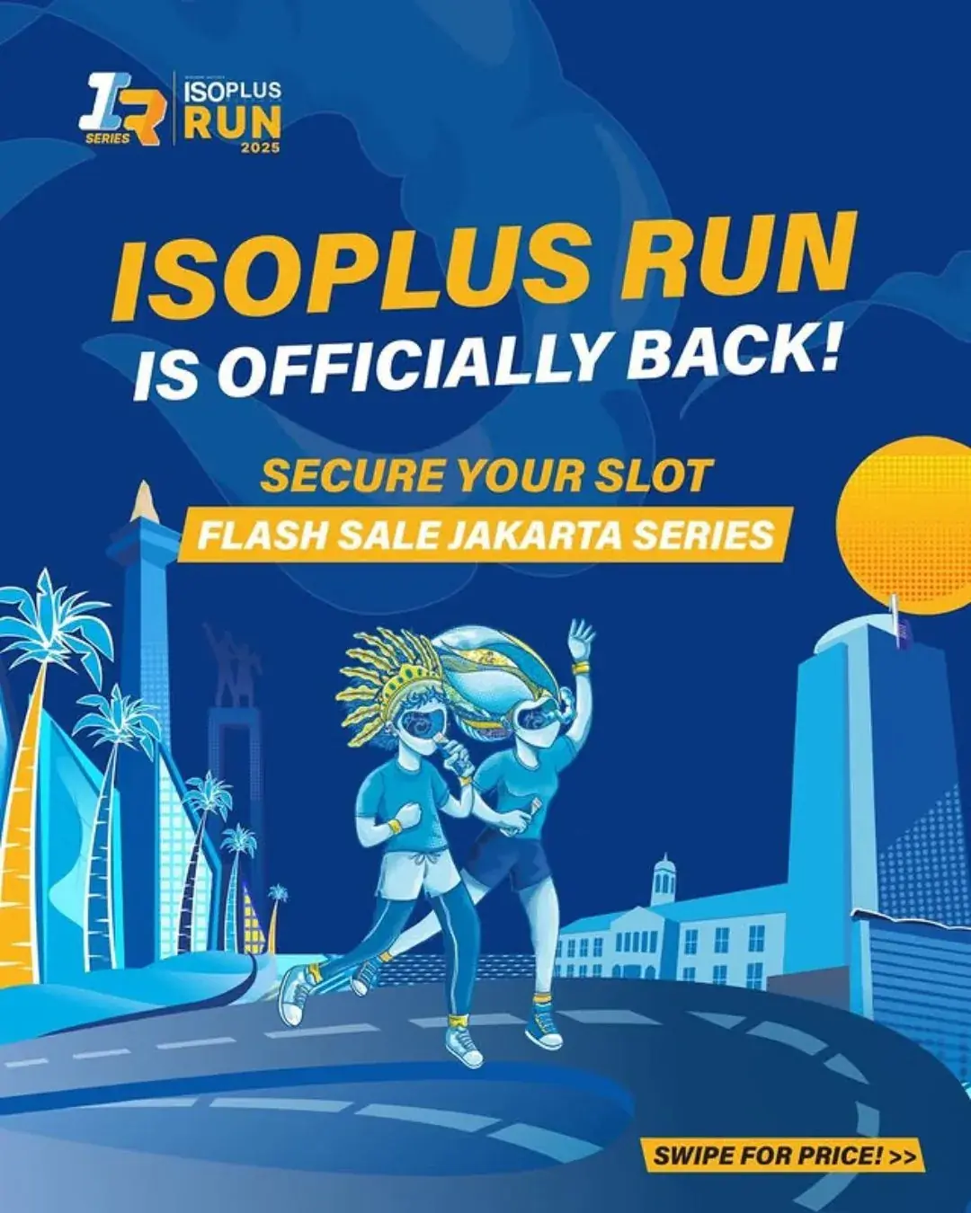 ISOPLUS Run 2025 Jakarta Series