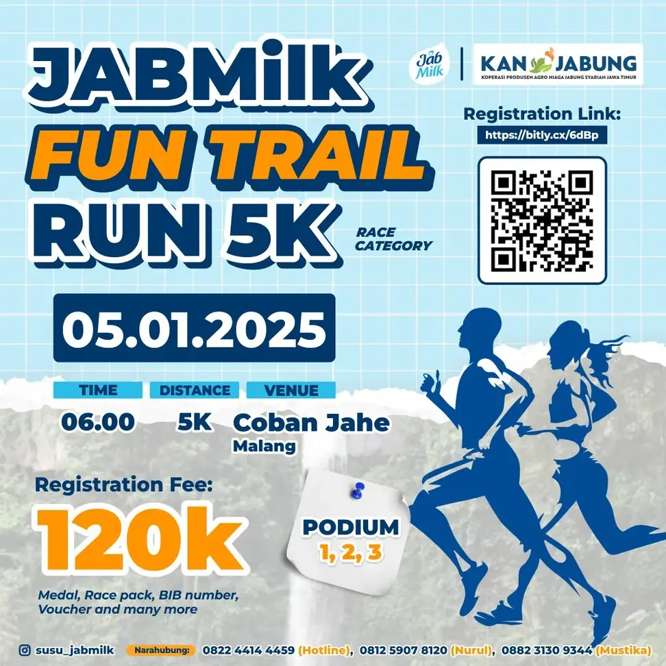JABMilk Fun Trail Run 5K