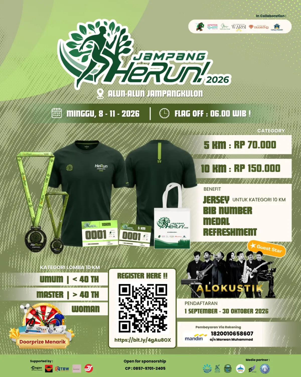 Jampang Healthy Run 2026 - Kabupaten Sukabumi