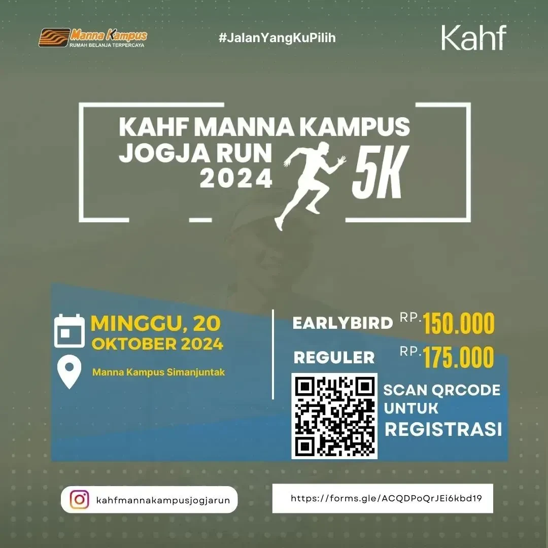 Kahf Manna Kampus Jogja Run 2024