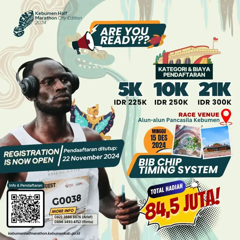Kebumen Half Marathon 2024