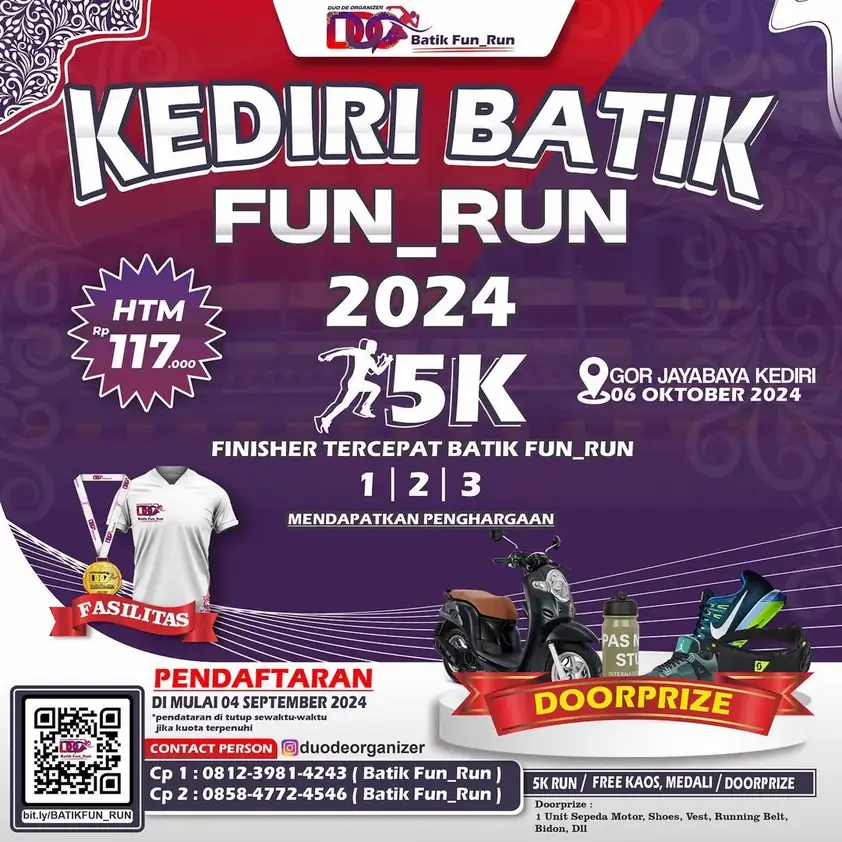 Kediri Batik Fun Run 2024