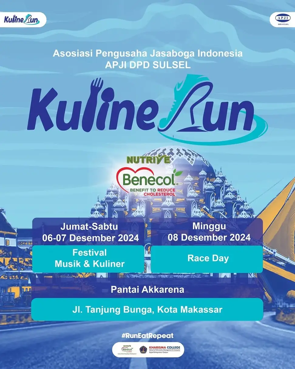 Kulinerun APJI by Nutrive Benecol 2024
