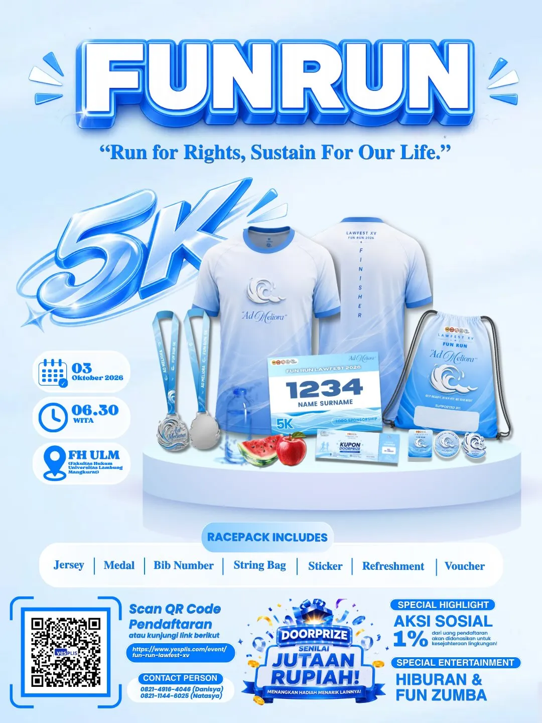 Lambung Mangkurat Law Festiva Fun Run 2026 - Kota Banjarmasin