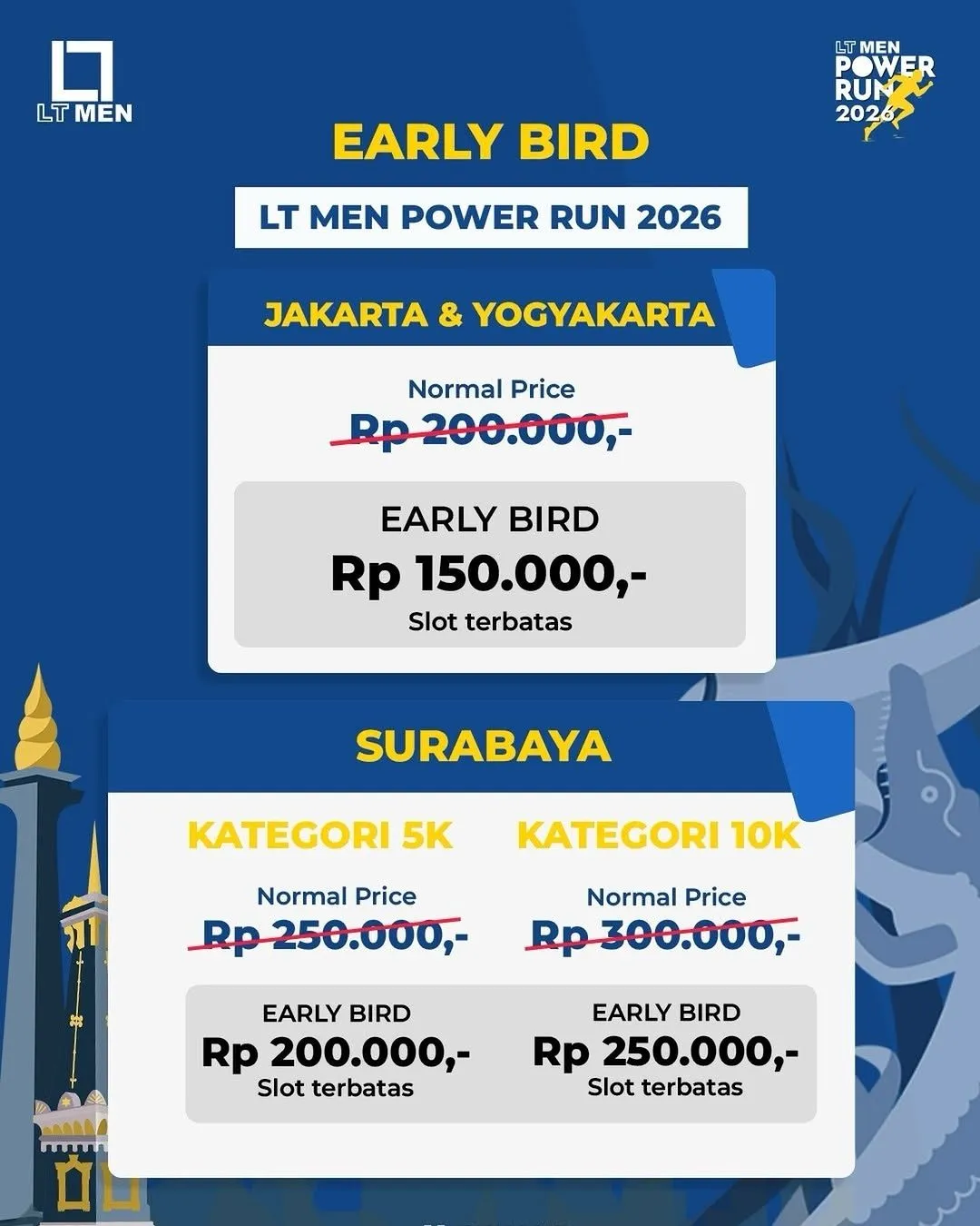 LT MEN Power Run 2026 Surabaya