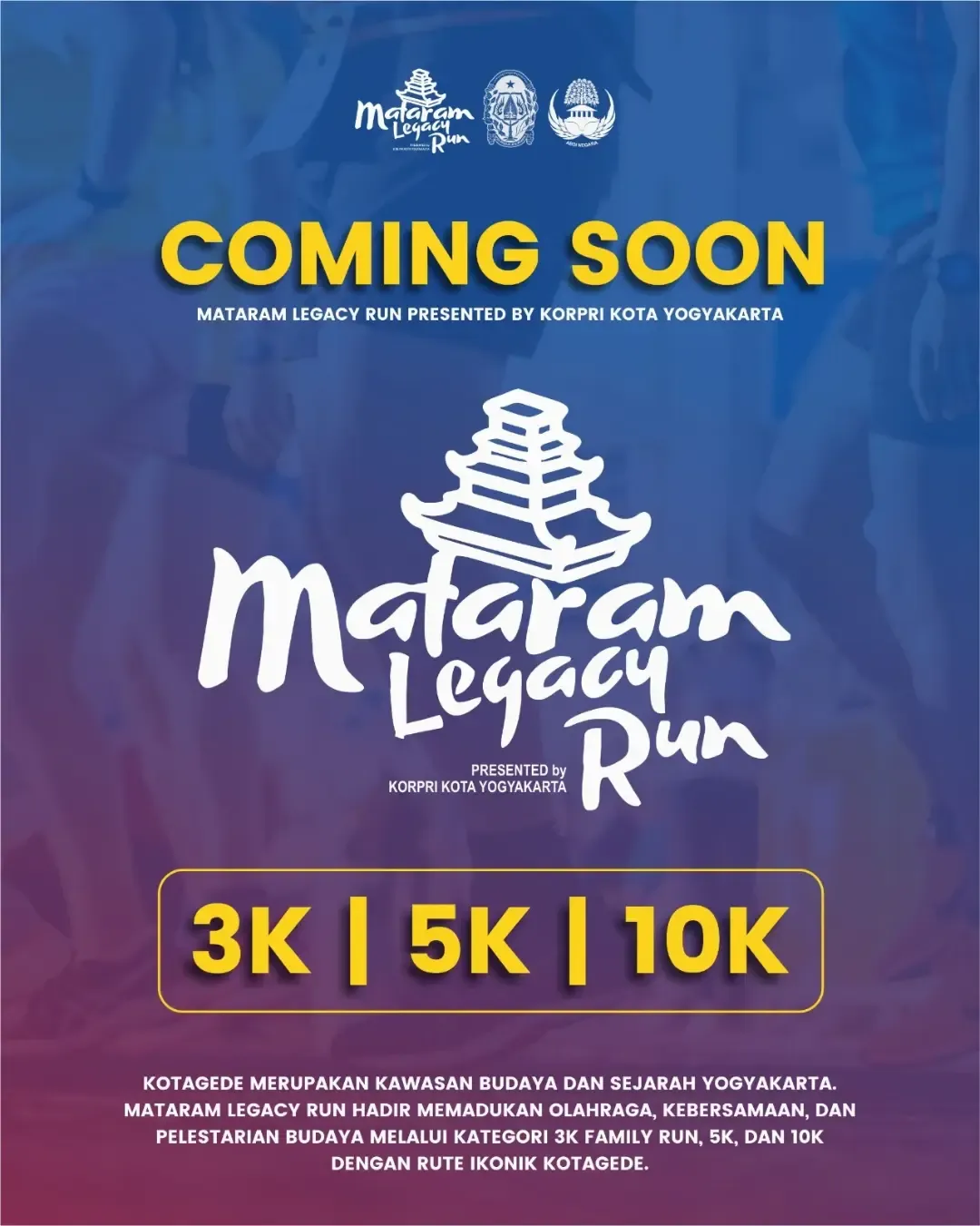 Mataram Legacy Run 2026 - Kota Yogyakarta