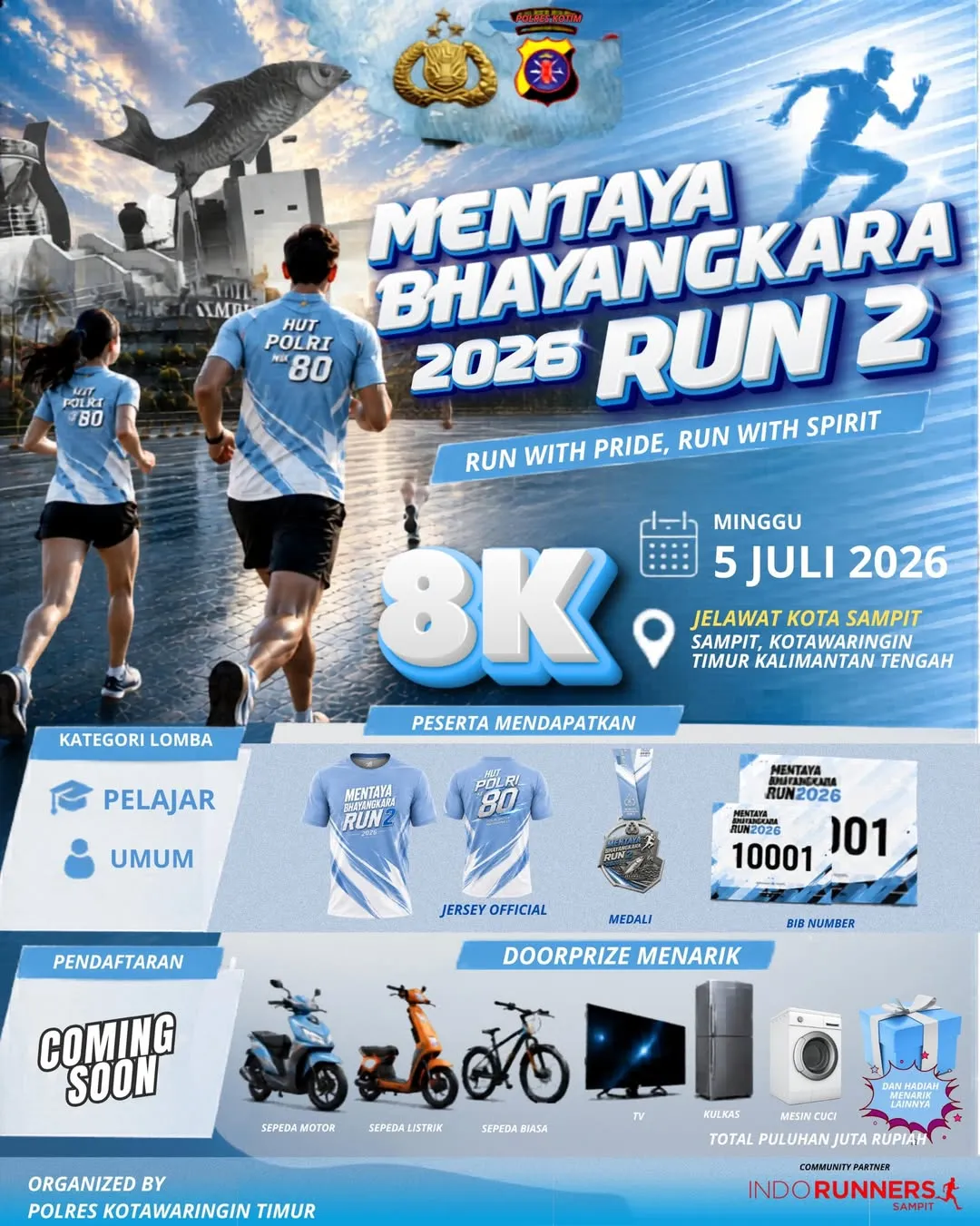Mentaya Bhayangkara Run 2026