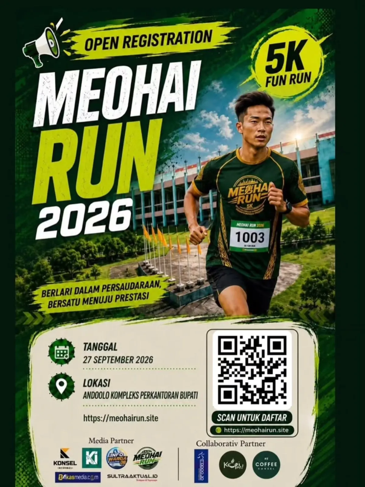 Meohai Run 2026 - Kabupaten Konawe Selatan