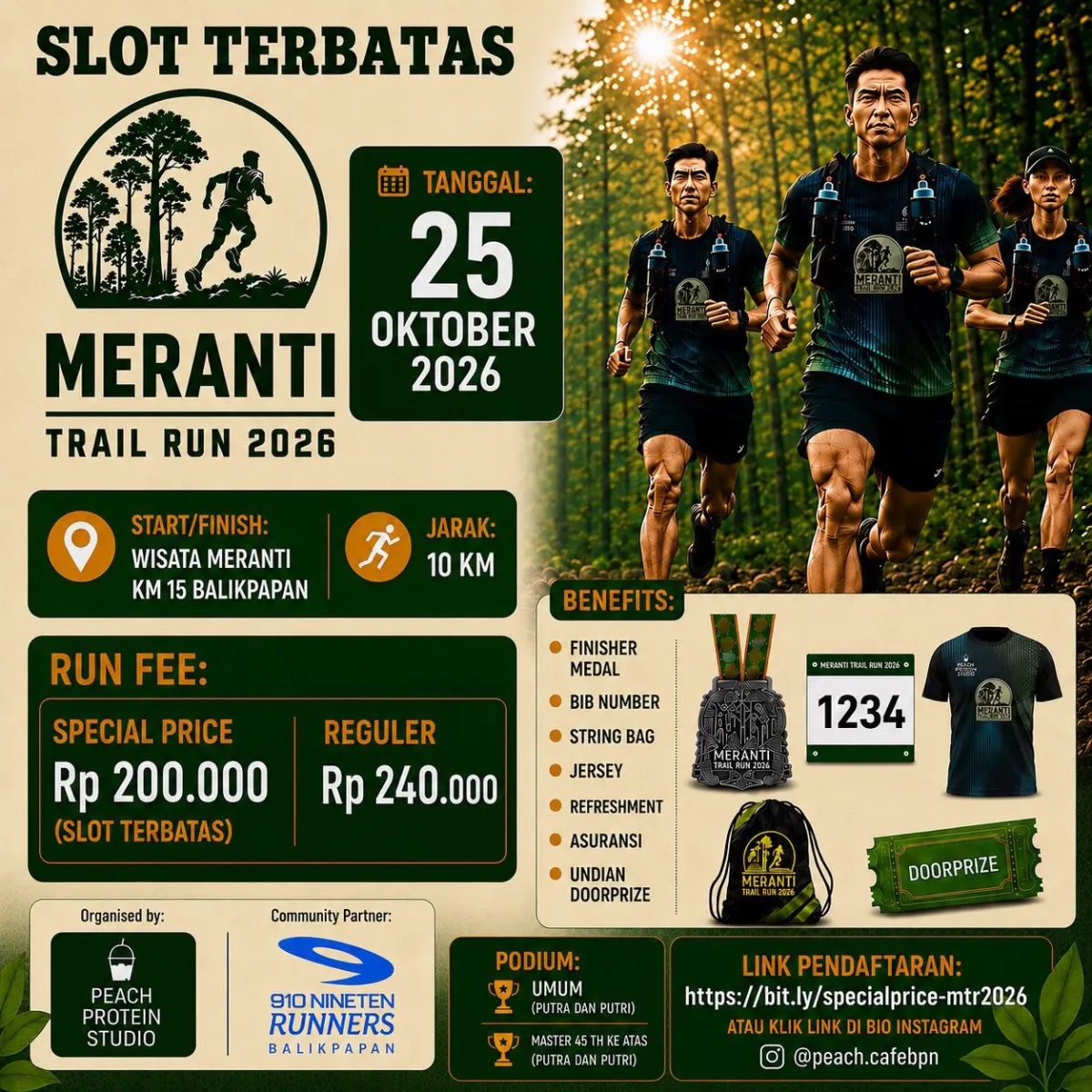 Meranti Trail Run 2026 - Kota Balikpapan