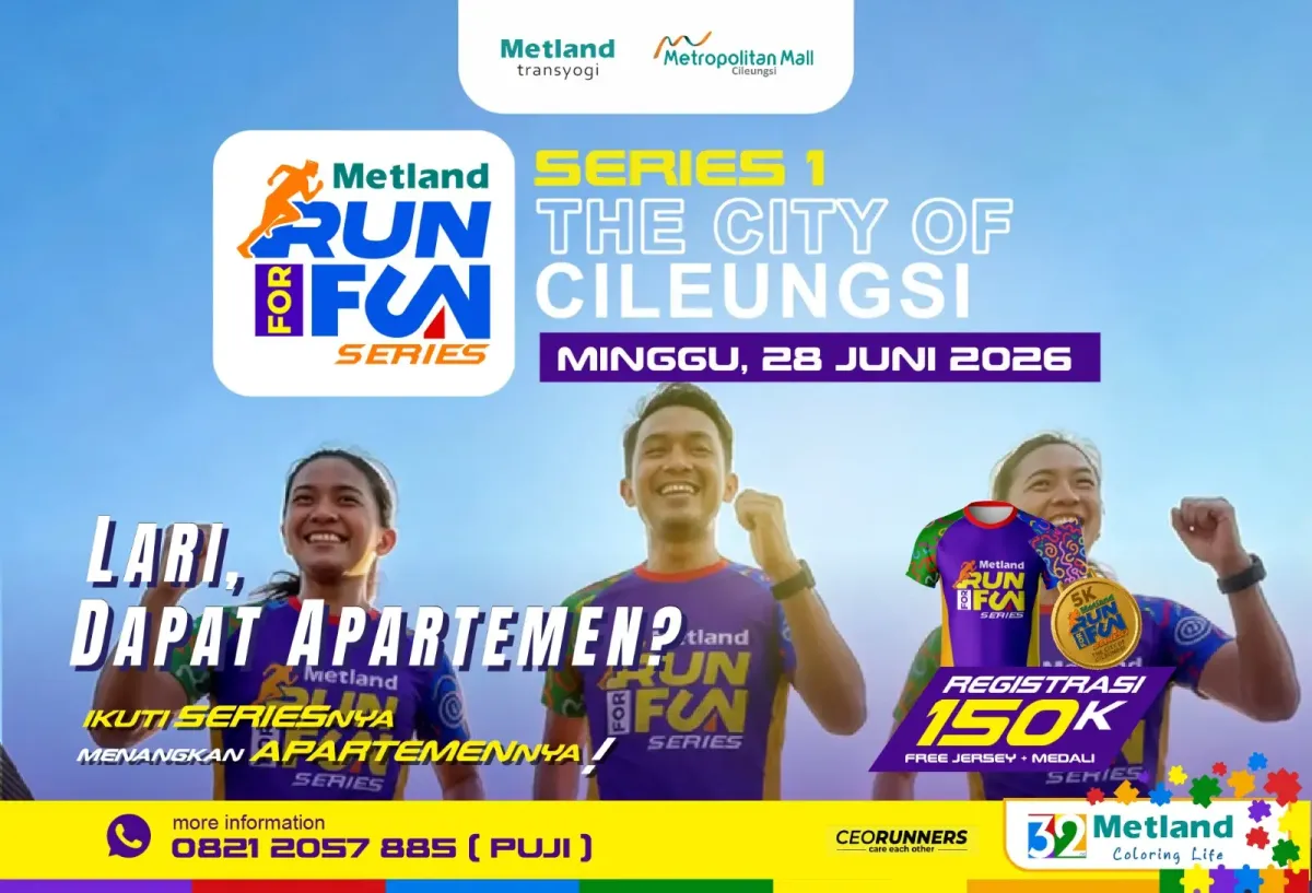 Metland Run for Fun Series 2 (Lari Dapat Apartemen!)