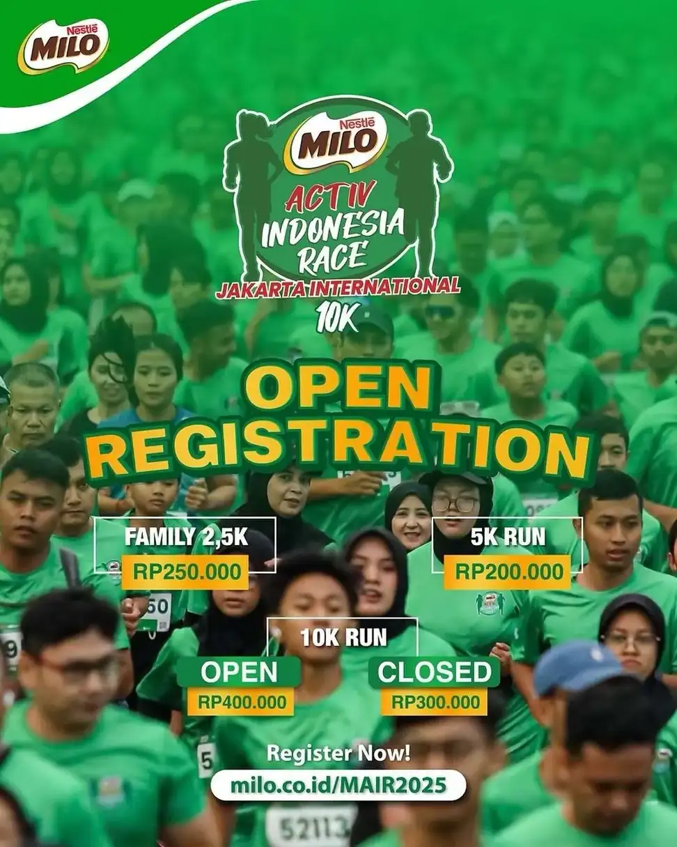 MILO Active Indonesia Race 2025 Jakarta International 10K