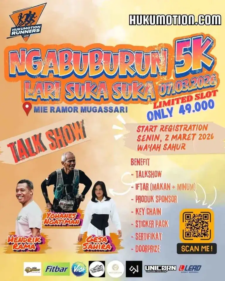 Ngabuburun 5K Lari Suka Suka