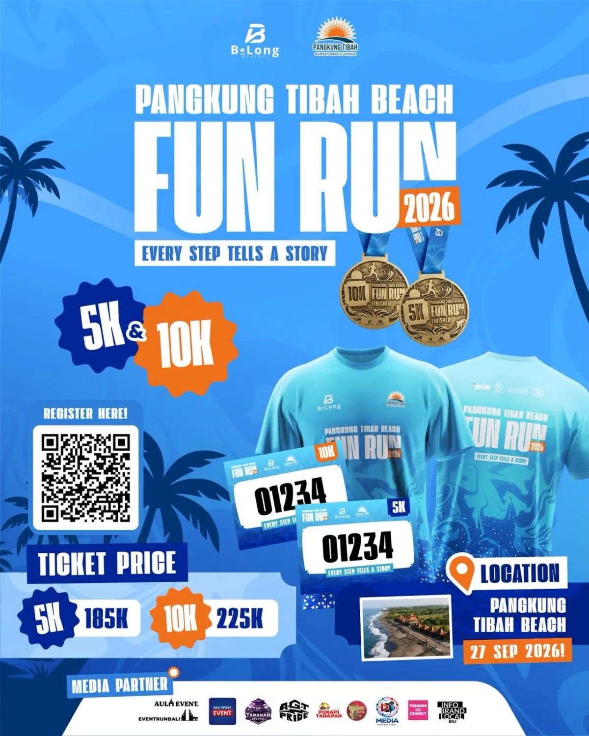 Pangkung Tibah Beach Run 2026 - Kabupaten Tabanan