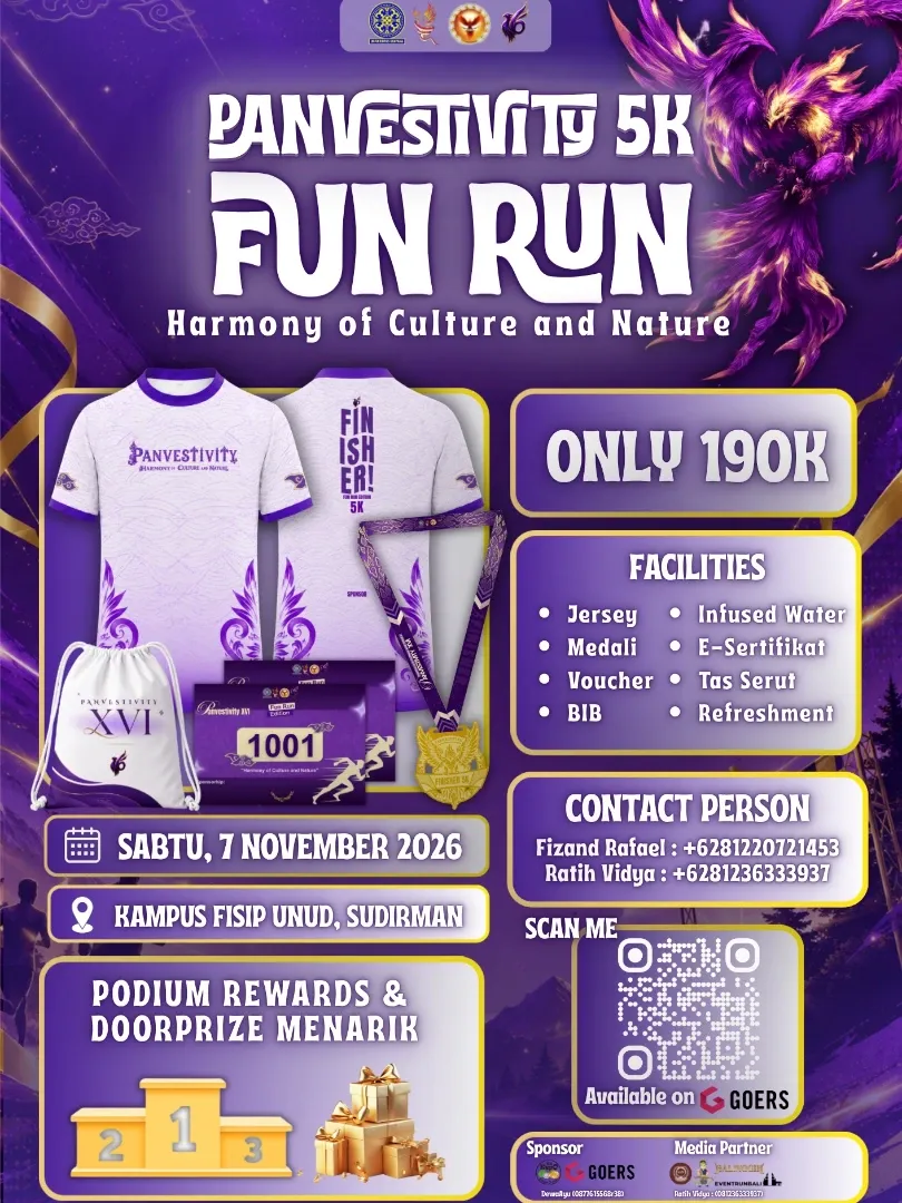 Panvestivity 5K Fun Run 2026 - Kota Denpasar