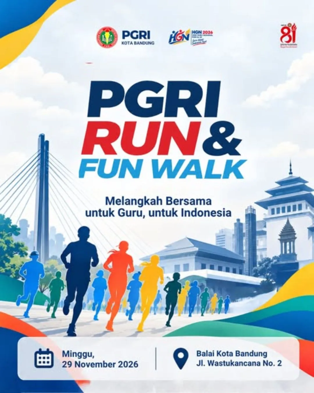PGRI Run & Fun Walk 2026