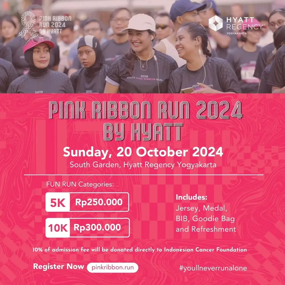 Pink Ribbon Run 2024 by Hyatt