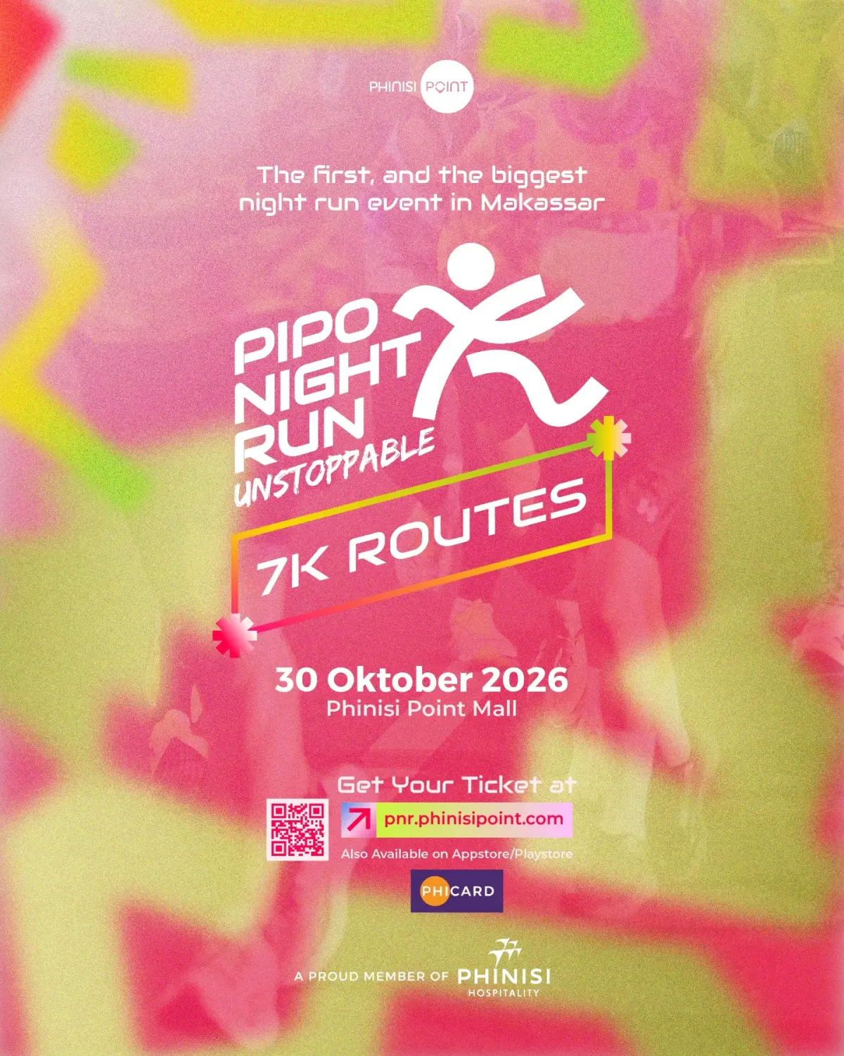 PIPO Night Run 2026 - Kota Makassar