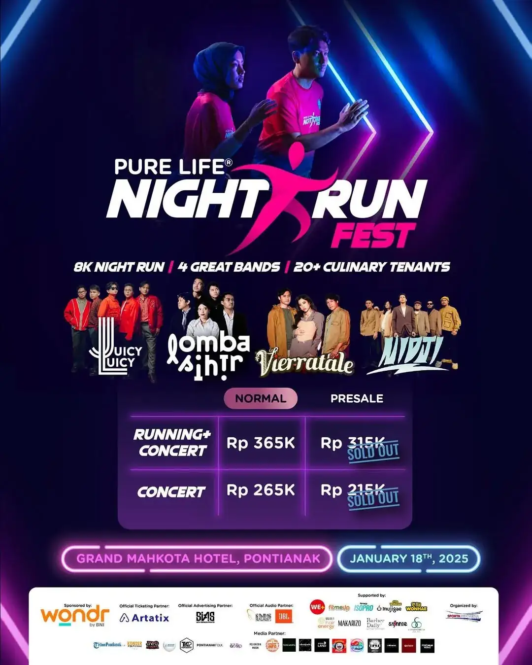 Pure Life Night Run Fest 2025