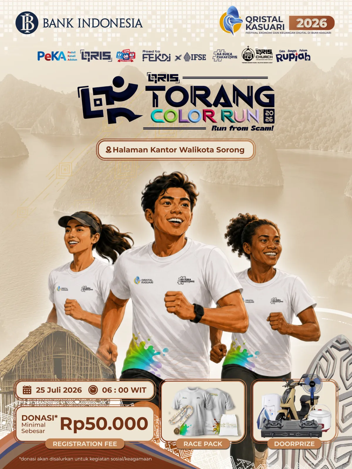 QRIS Torang Color Run