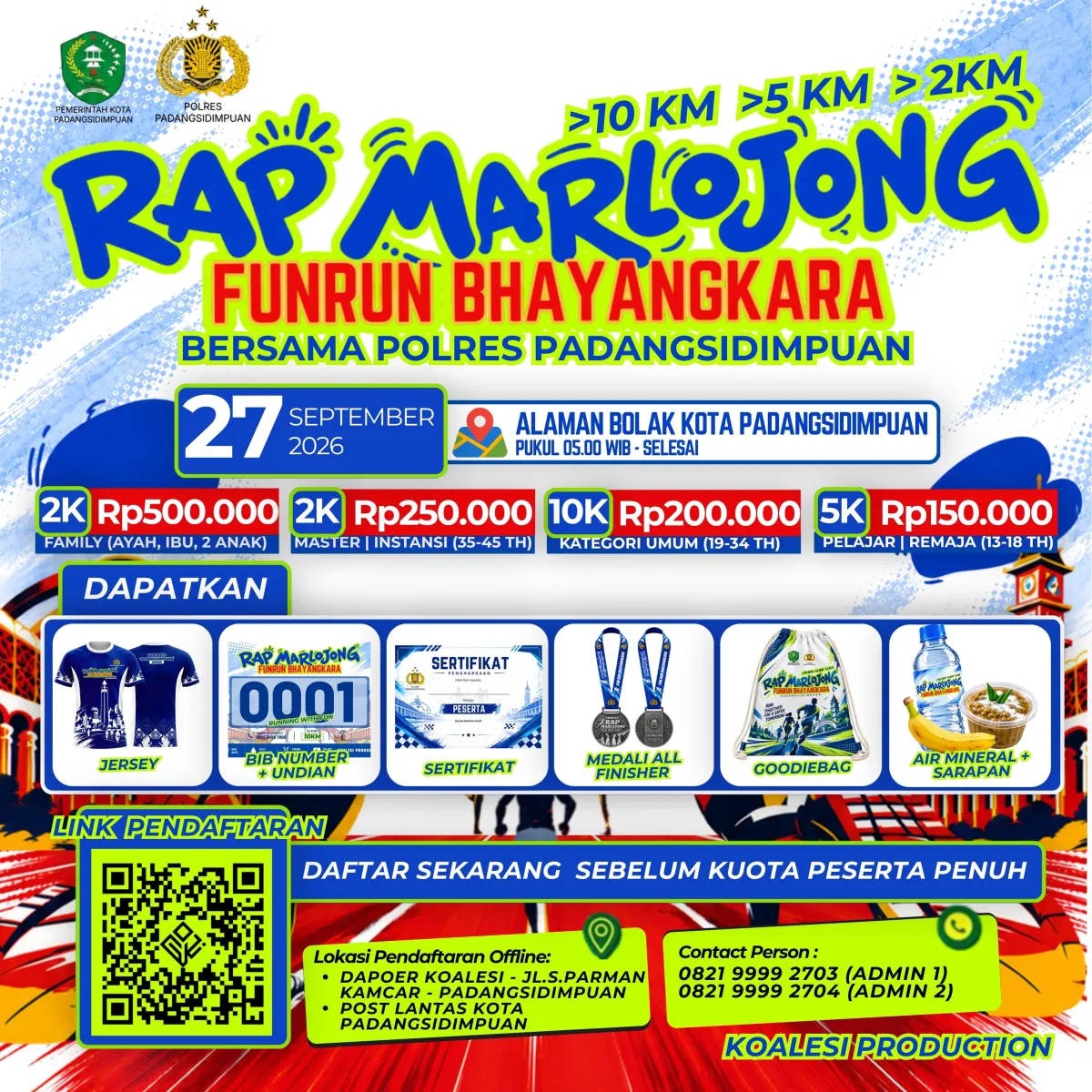 RAP Marlojong Fun Run Bhayangkara