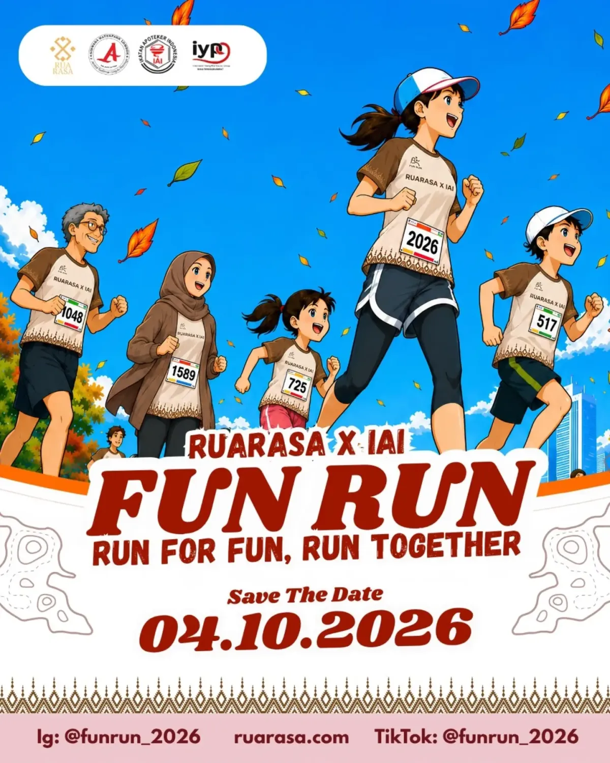 Ruarasa X IAI Fun Run 2026 - Kota Mataram