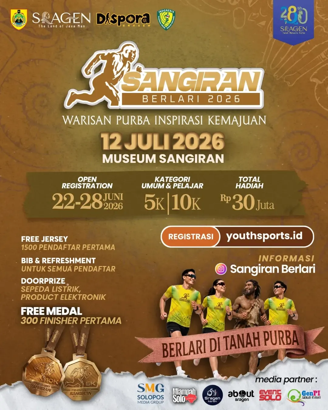 Sangiran Berlari 2026