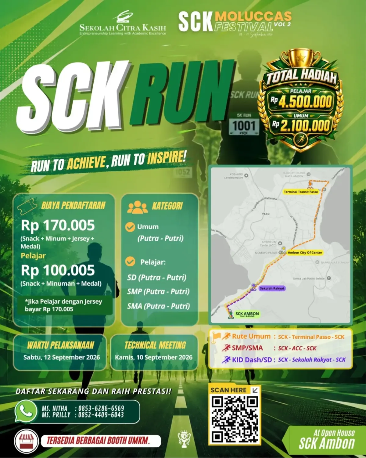SCK Run 2026 - Kota Ambon