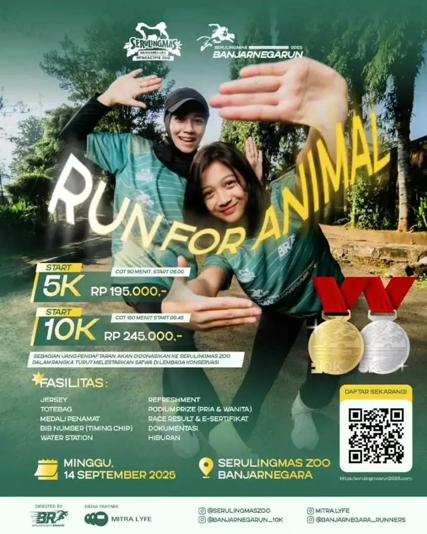 Serulingmas BanjarnegaRUN 2025: Run for Animal