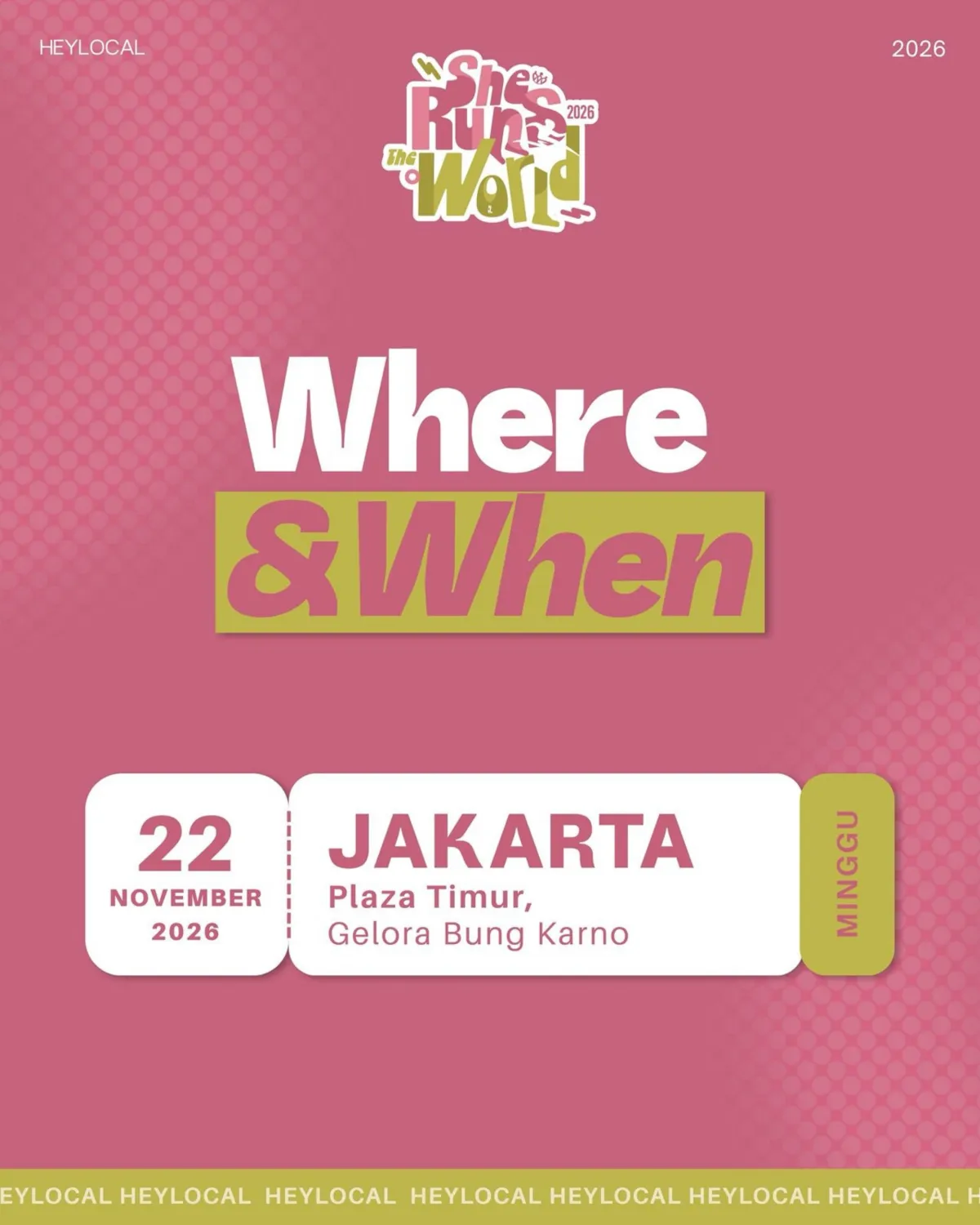 She Runs the World 2026 - Kota Sungai Penuh