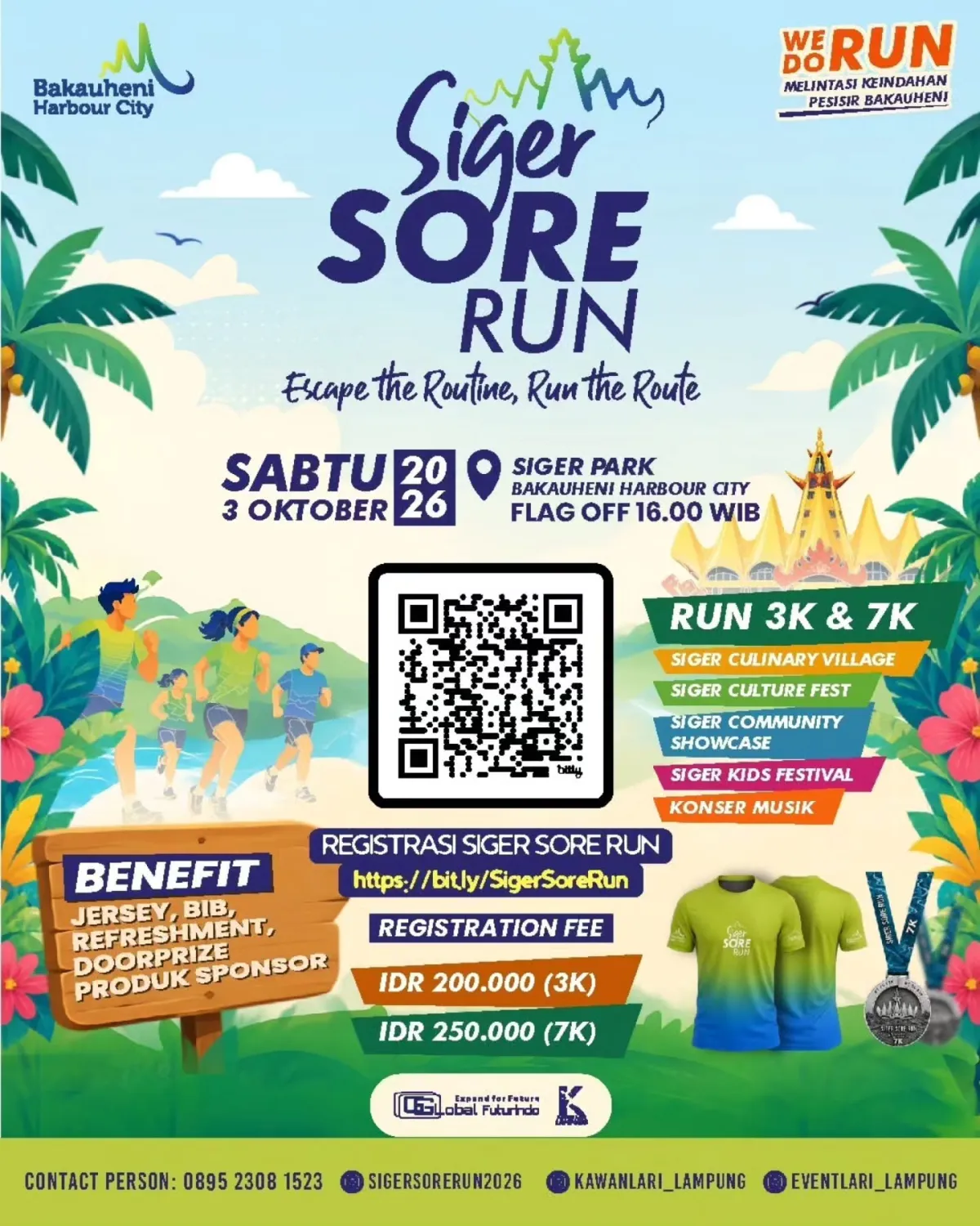 Siger Sore Run 2026 - Kabupaten Lampung Selatan