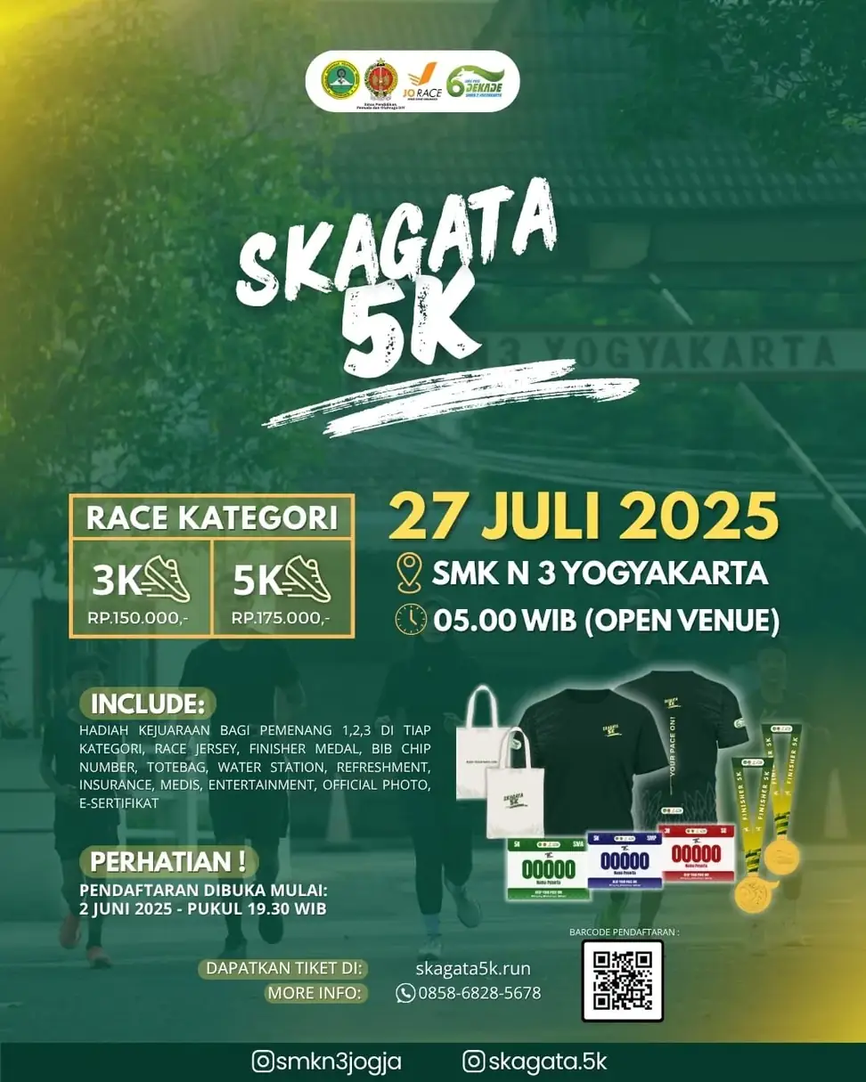 Skagata 5K: Lomba Lari Pelajar