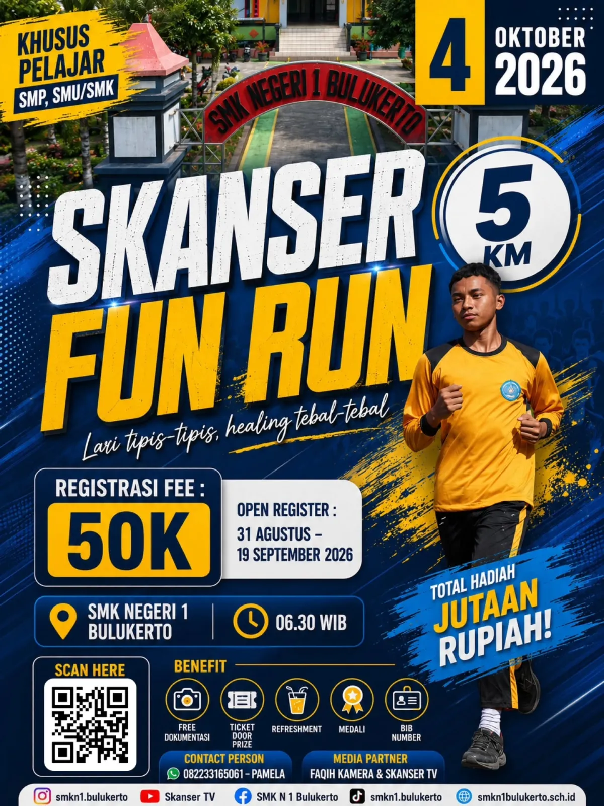 Skanser Fun Run 2026 - Kabupaten Wonogiri