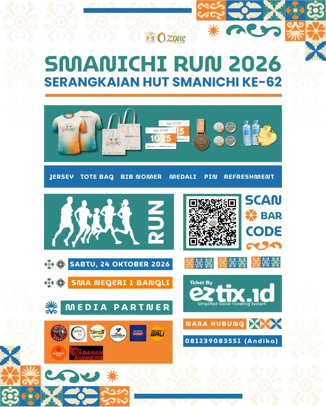 SMANICHI Run 2026 - Kabupaten Bangli