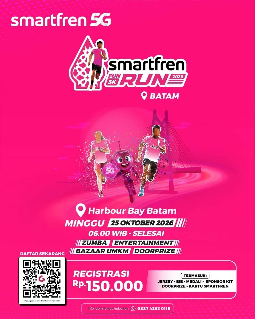 Smartfren Fun Run 2026 Batam