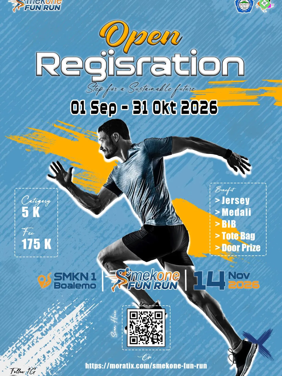 SMEKONE Fun Run 2026 - Kabupaten Boalemo