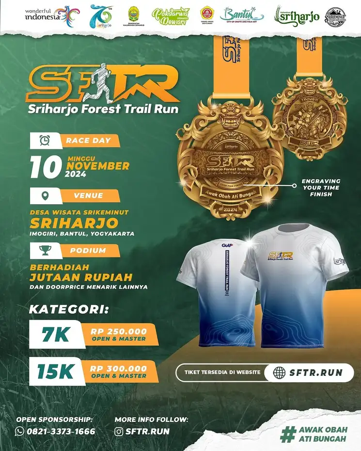 Sriharjo Forest Trail Run 2024