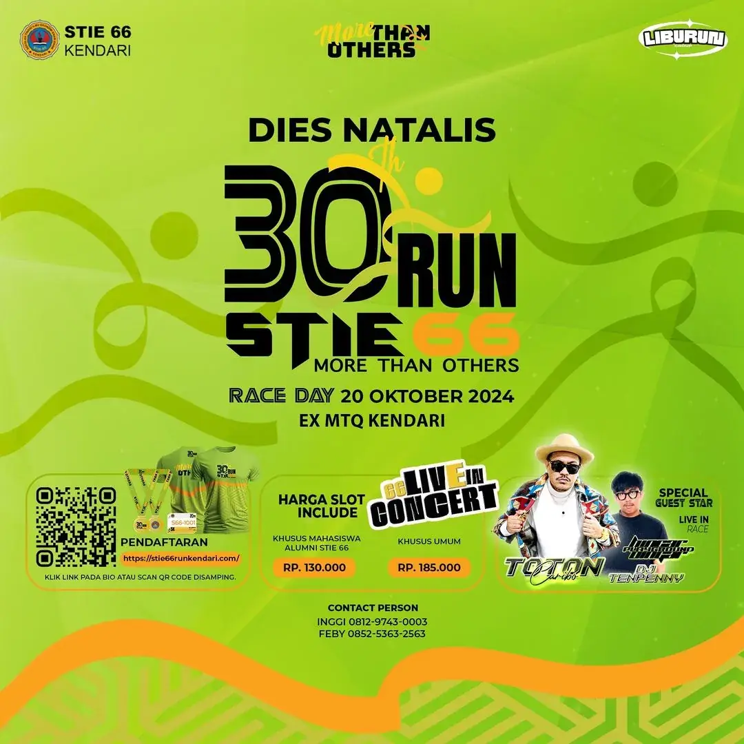 STIE 66 Run Kendari