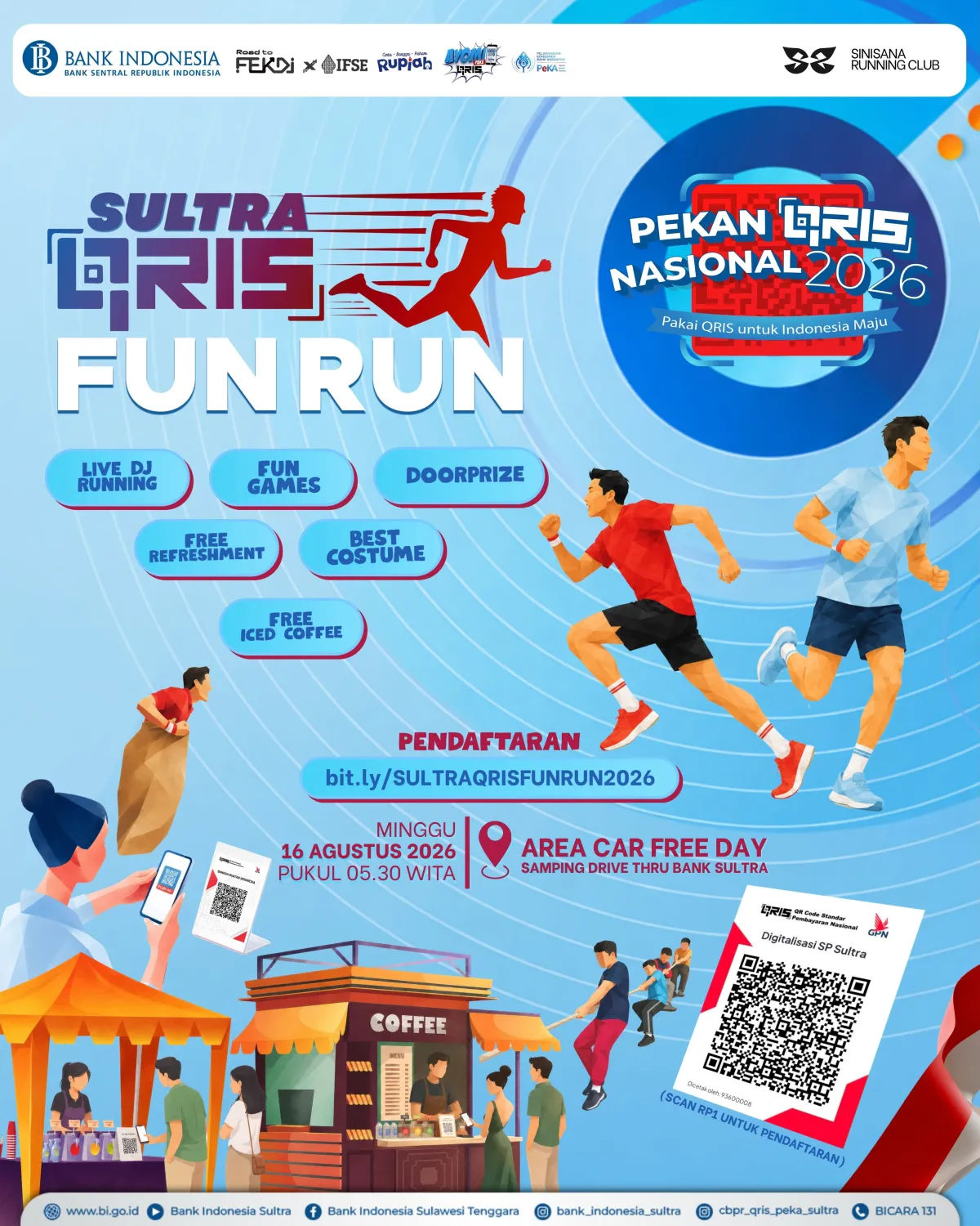 Sultra QRIS Fun Run