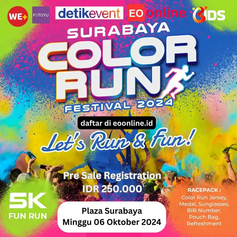 Surabaya Color Run Festival 2024