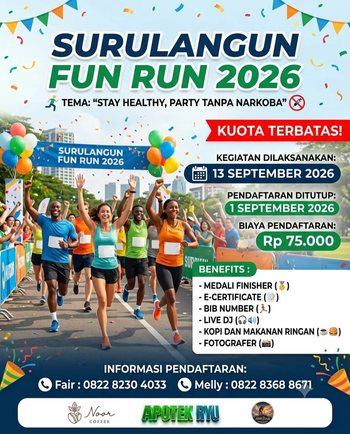 Surulangun Fun Run 2026 - Kabupaten Musi Rawas Utara