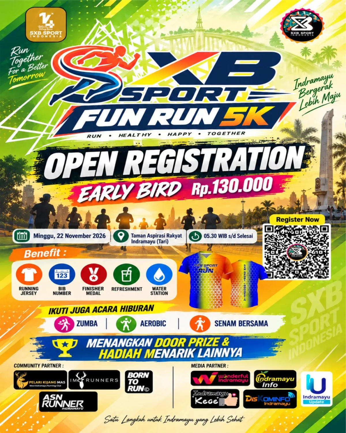 SXB Sport Fun Run 2026 - Kabupaten Indramayu