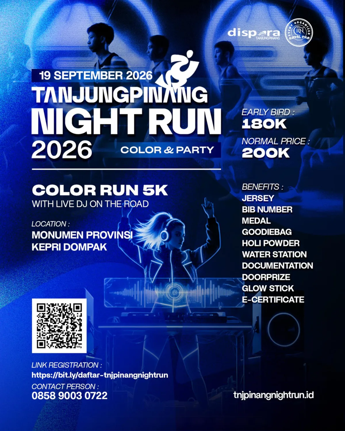 Tanjungpinang Night Run 2026 - Kota Tanjungpinang