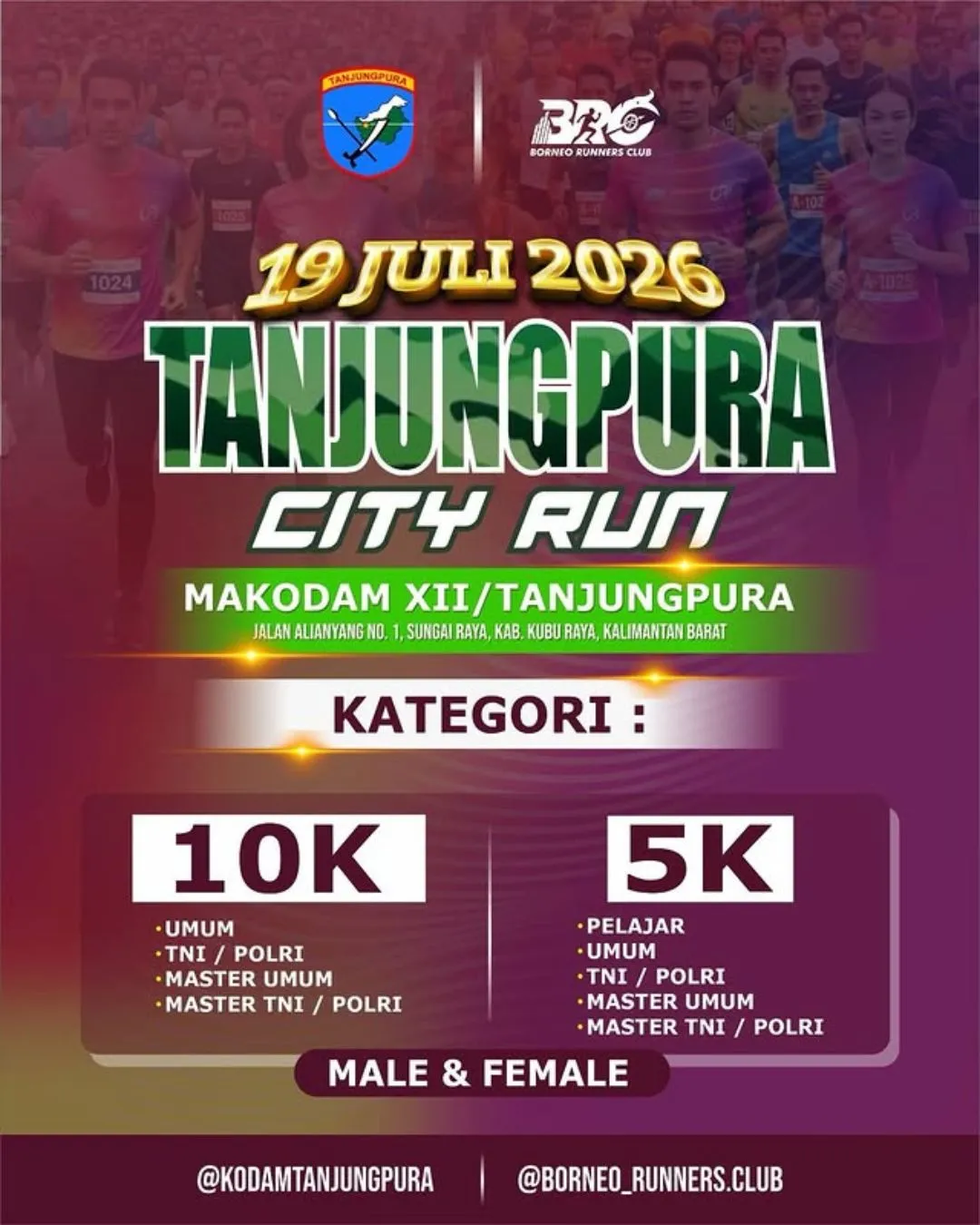Tanjungpura City Run 2026